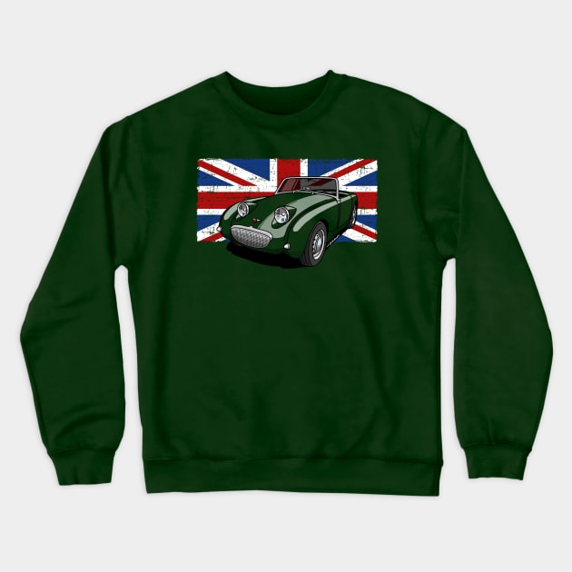 The cool small and smart sports car so fun so cute! Crewneck Sweatshirt by jaagdesign